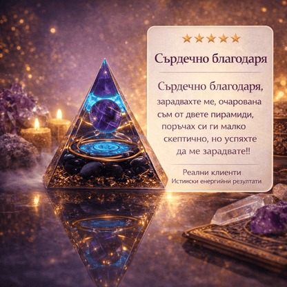 Оргонитна Пирамида с Аметист