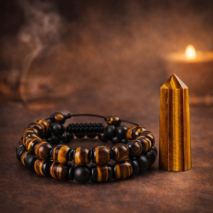 Комплект Тигрово Око