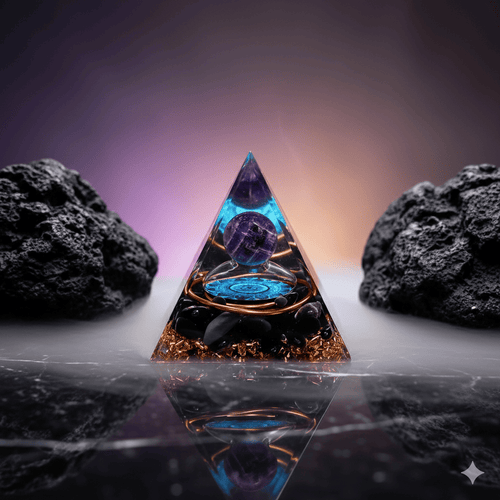 Оргонитна Пирамида с Аметист