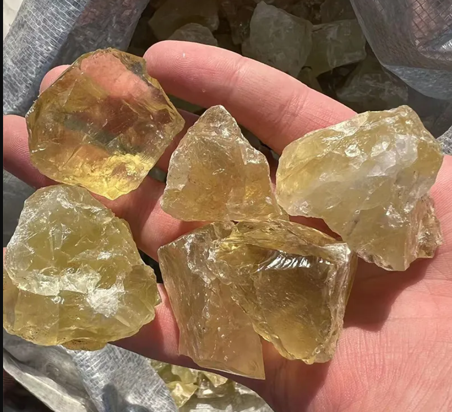 Кристал - суров Цитрин   (1-2см)