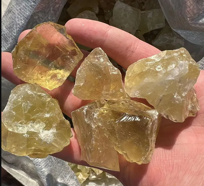 Кристал - суров Цитрин   (1-2см)