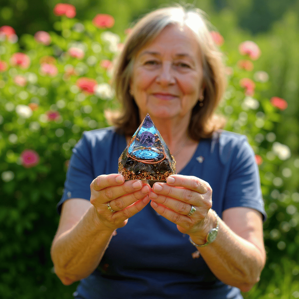 Оргонитна Пирамида с Аметист